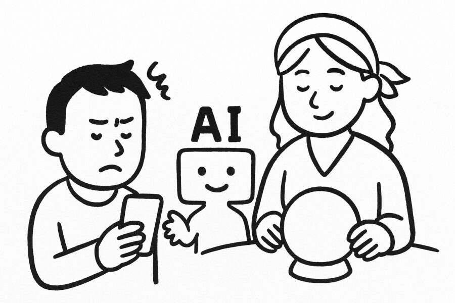 LINEで出来るAI占い流行ってるけど、体験談書きます